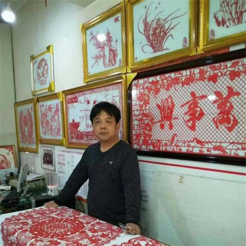 剪纸艺术家孙利钧个人艺术资讯